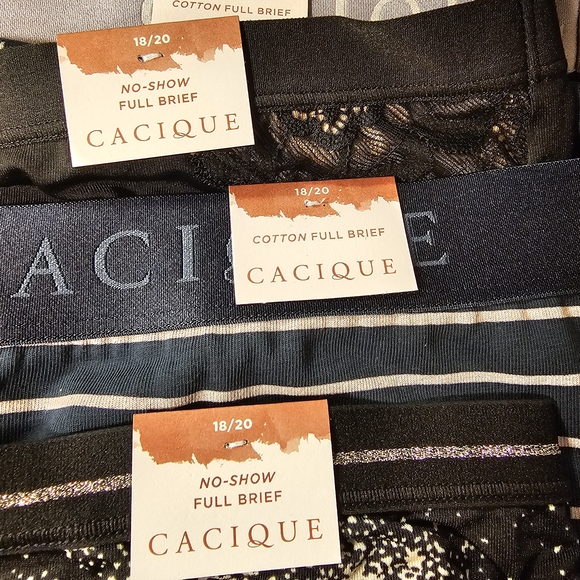 Cacique Women's Full Briefs Assorted Colors 18/20 - Picture 3 of 7